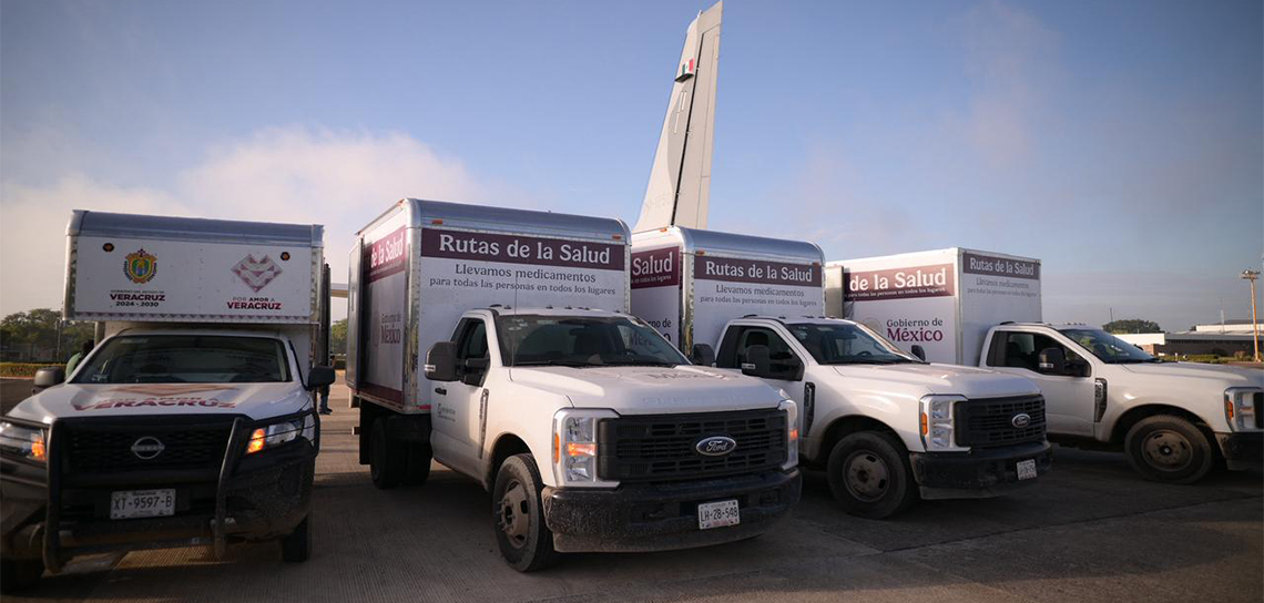 Refuerzo Sanitario: IMSS-Bienestar Entrega 18 Toneladas de Medicamentos a Zonas Afectadas de Veracruz
