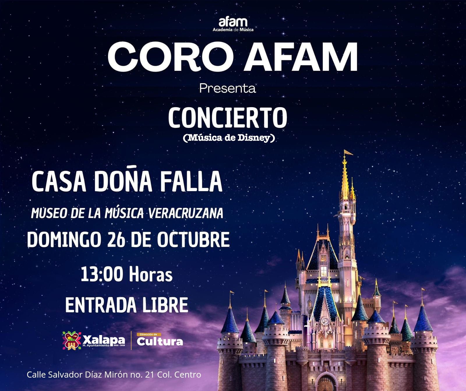 Domingo 26 de octubre en Xalapa: Eventos Artísticos