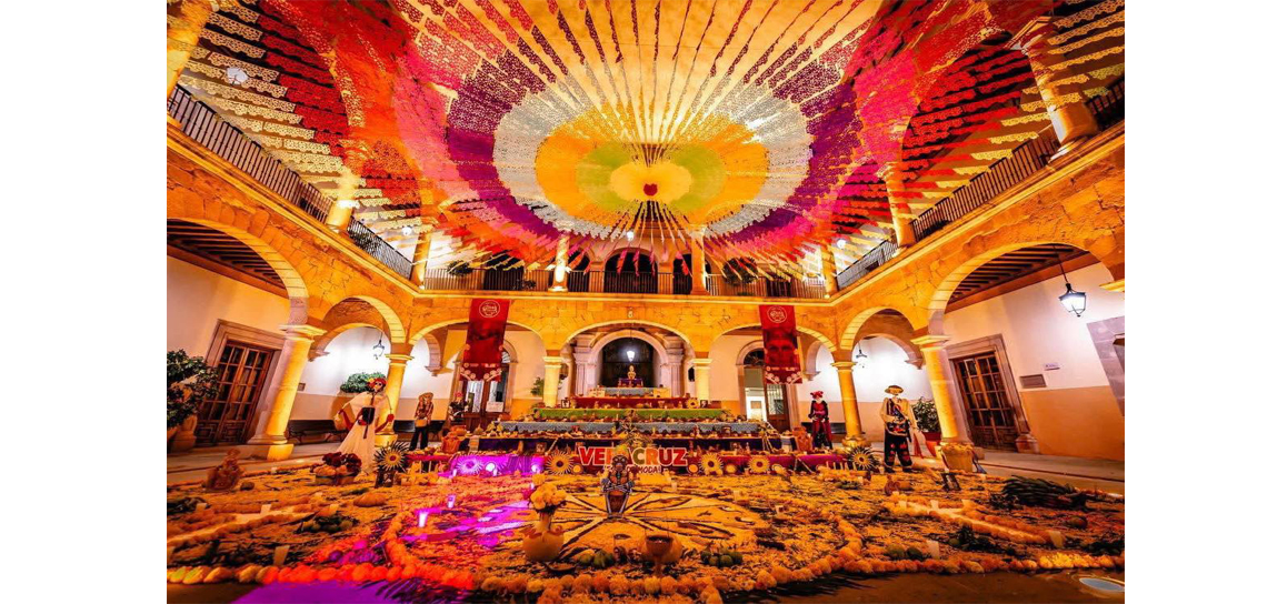 Veracruz Inaugura Muestra Cultural y Gastronómica en Festival de Muertos de Zacatecas