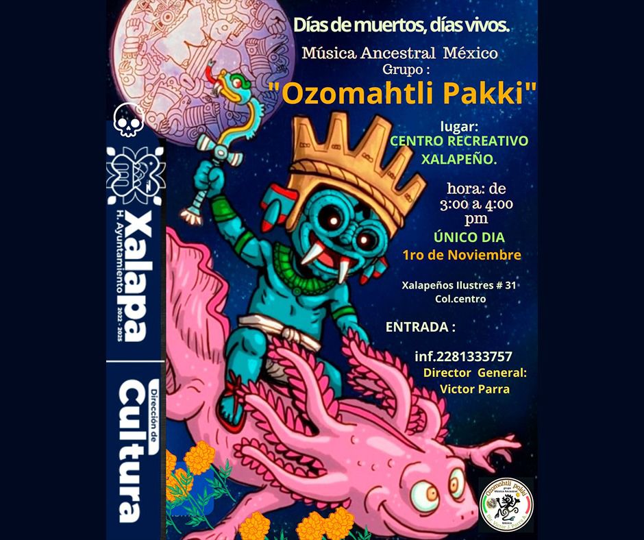Sábado 1 de noviembre en Xalapa: Eventos Artísticos