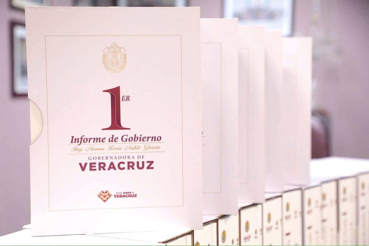 Entregan el Primer Informe de Gobierno de Rocío Nahle