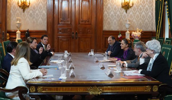 Presidentas de México y Honduras Reafirman Alianza