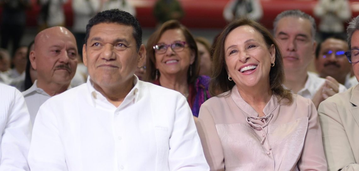 Gobernadora Asiste al 1er Informe de Eduardo Ramírez en Chiapas