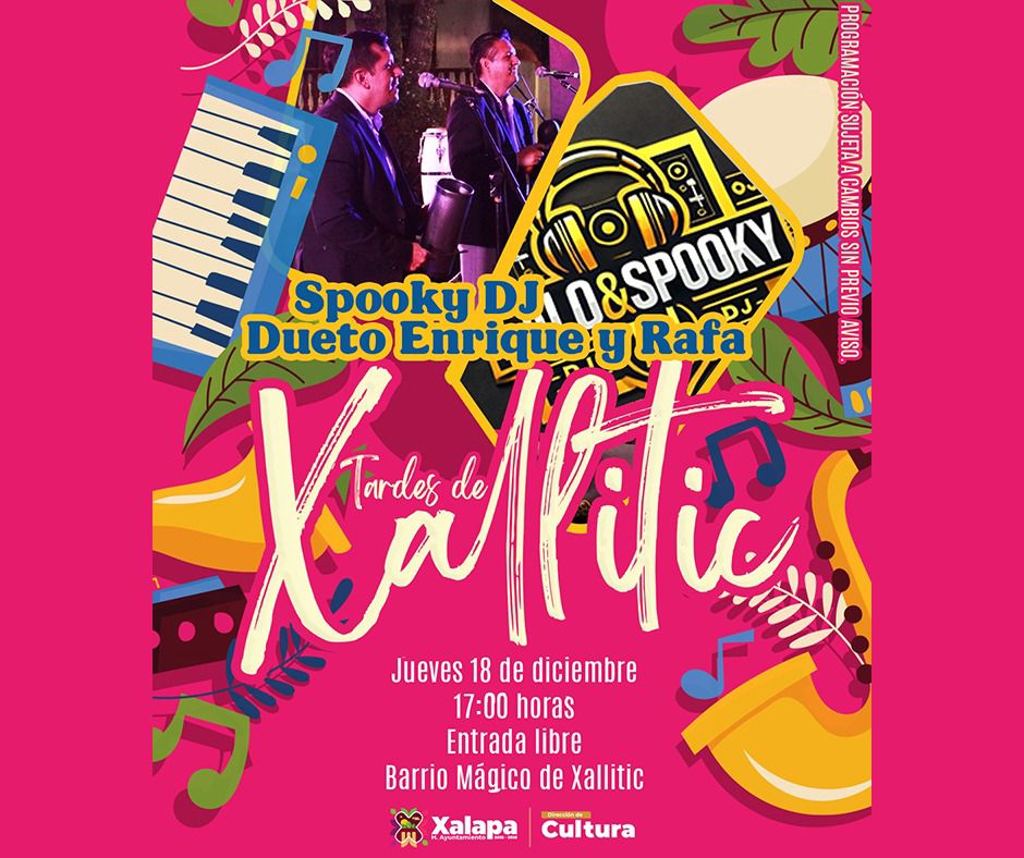Jueves 18 de diciembre en Xalapa: Eventos Artísticos