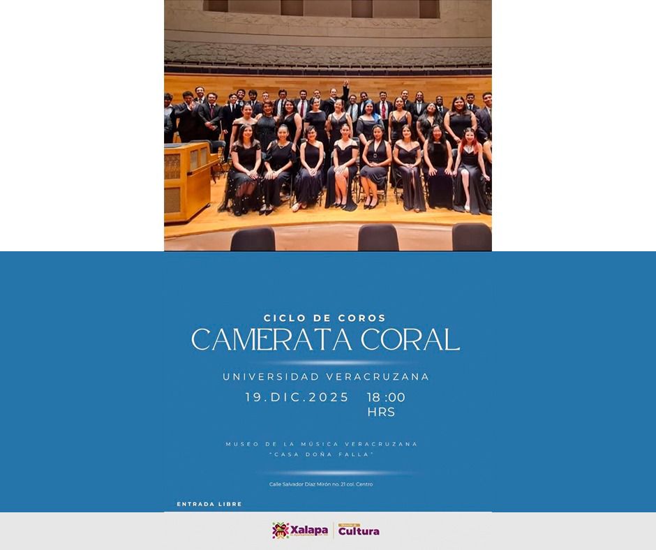 Viernes 19 de diciembre en Xalapa: Eventos Artísticos