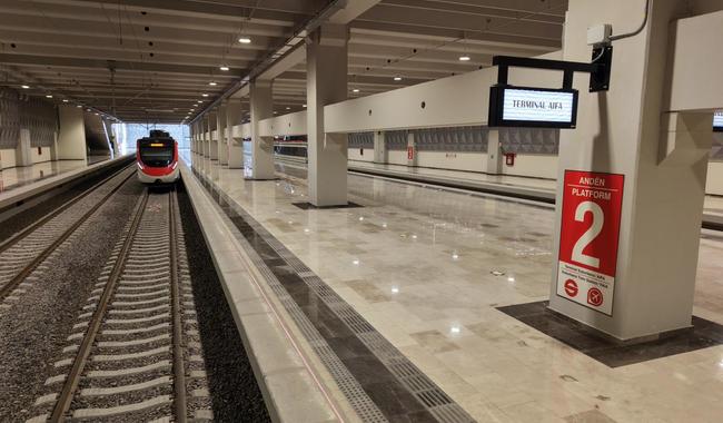 Tren Lechería-AIFA: Operación iniciará en 2026