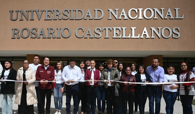 Sheinbaum Inaugura la UNRC en San Luis Potosí