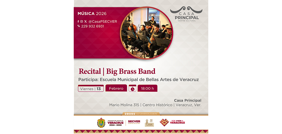 Recital Gratuito de la Big Brass Band