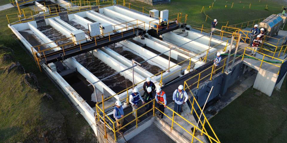 CAEV Supervisa la Planta de Tratamiento FIRIOB