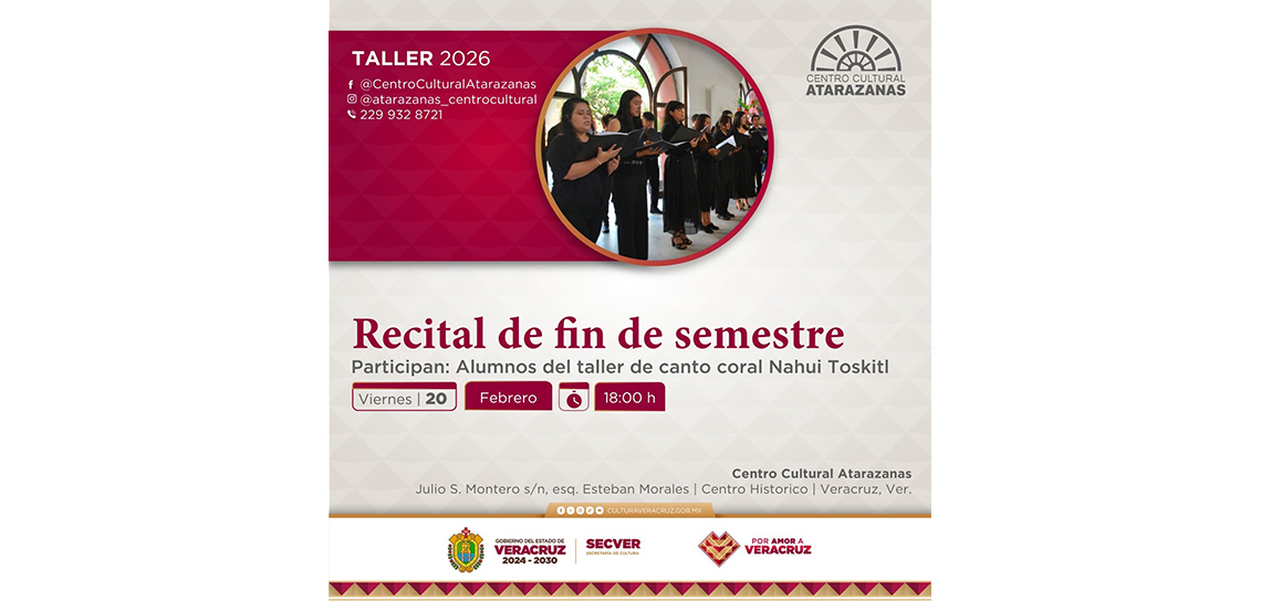 El Taller Nahui Toskitl Presenta su Recital de Gala