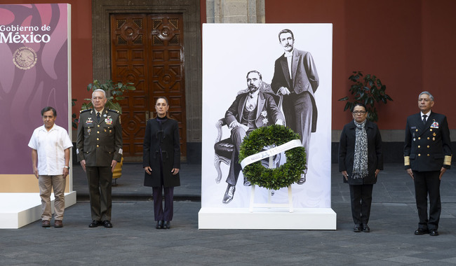 113° Aniversario Luctuoso de Madero y Pino Suárez