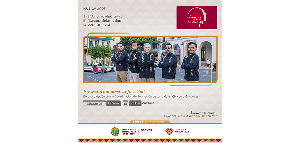 Jazz Folk y Messe Merari en el Ágora