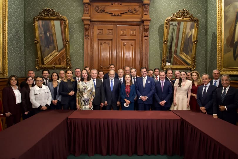 Sheinbaum se Reúne con Cúpula Empresarial