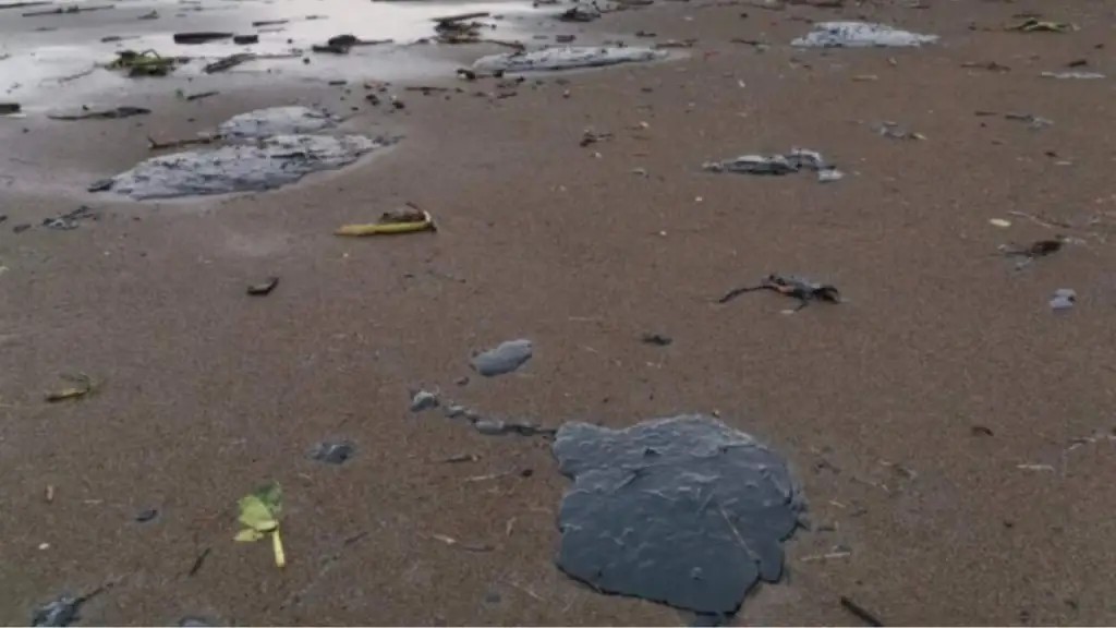 El Derrame de Crudo Alcanza Playa El Jicacal