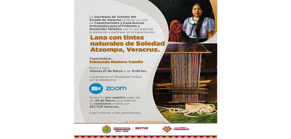 Curso Virtual Sobre Teñido Artesanal de Lana