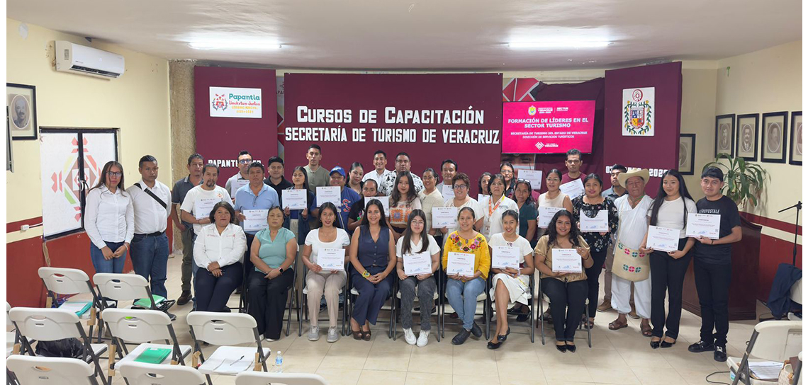 SECTUR Capacita a Prestadores de Servicios en Papantla