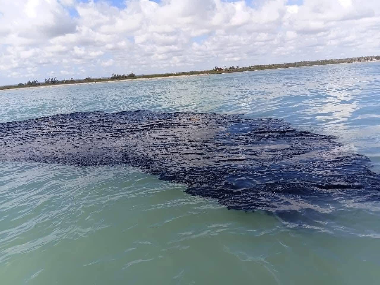 Avanza Derrame Petrolero por Costas de Veracruz