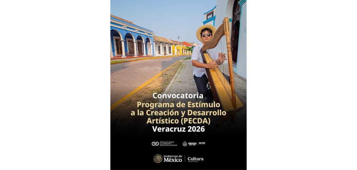 Abre la Convocatoria PECDA Veracruz
