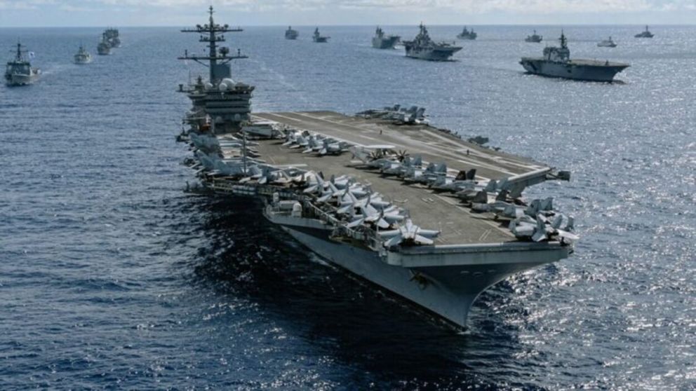 Irán Reporta Ataque Contra el Portaaviones USS Abraham Lincoln