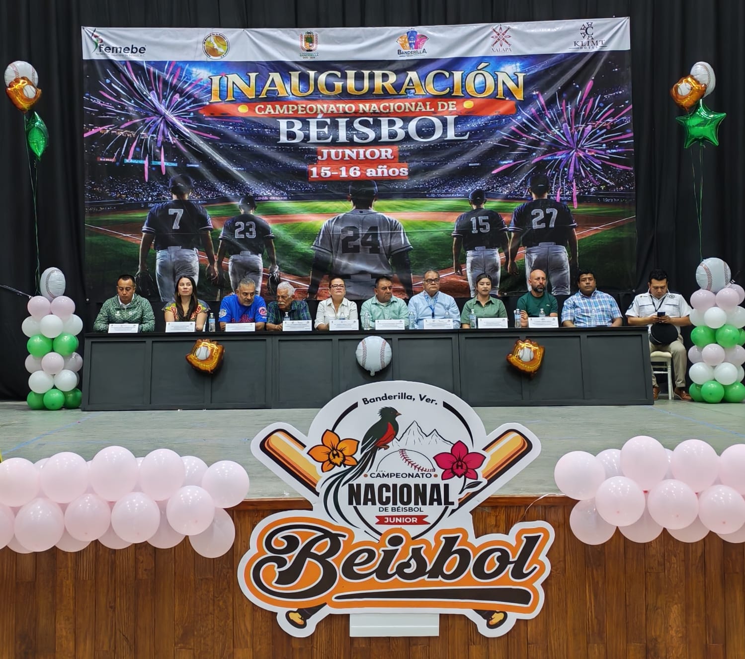 Inauguran el Campeonato Nacional Junior de Béisbol