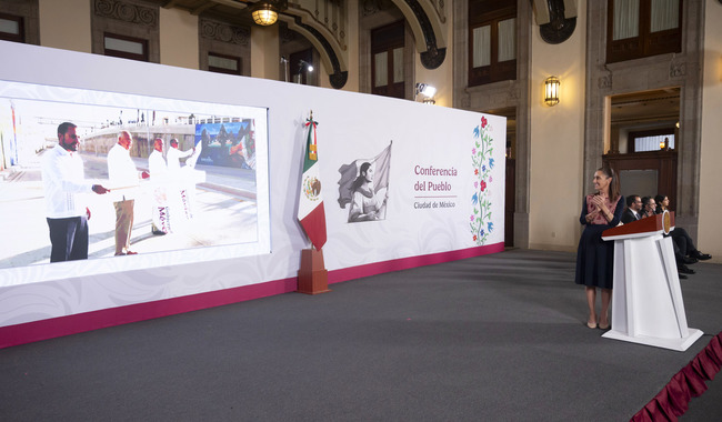 Sheinbaum Inaugura Distribuidor Vial