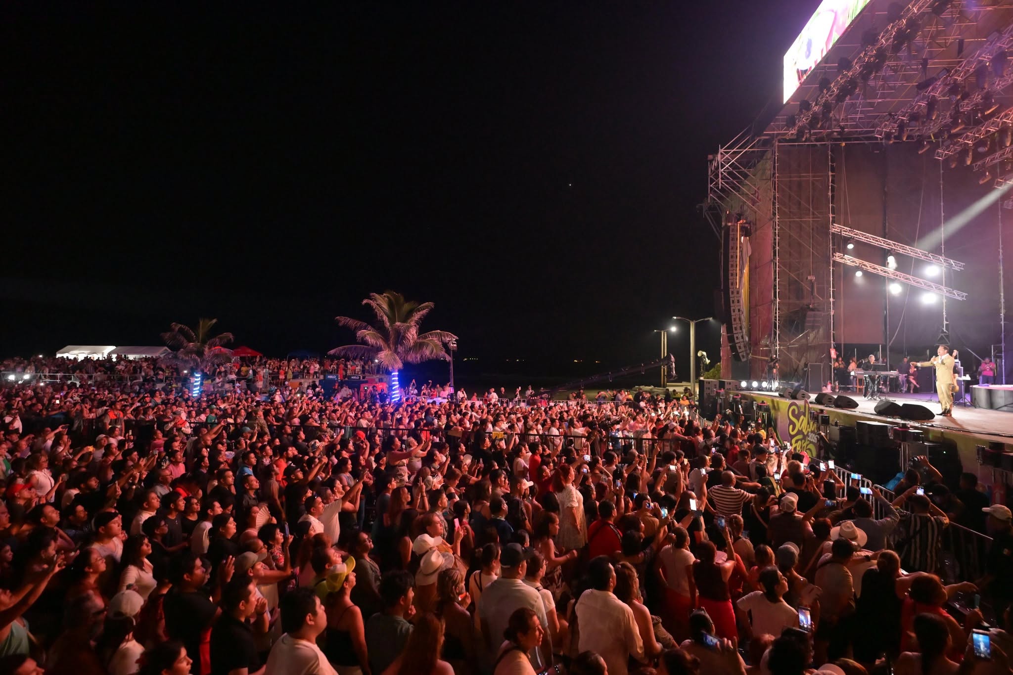 Cierra con más de 250 mil Asistentes, el Salsa Fest